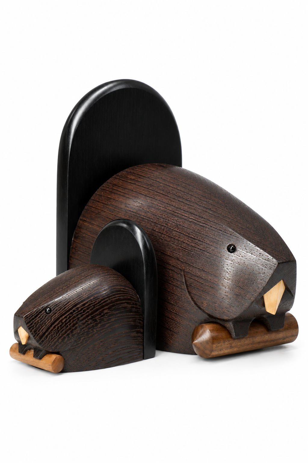 Beaver Bookend, Wenge