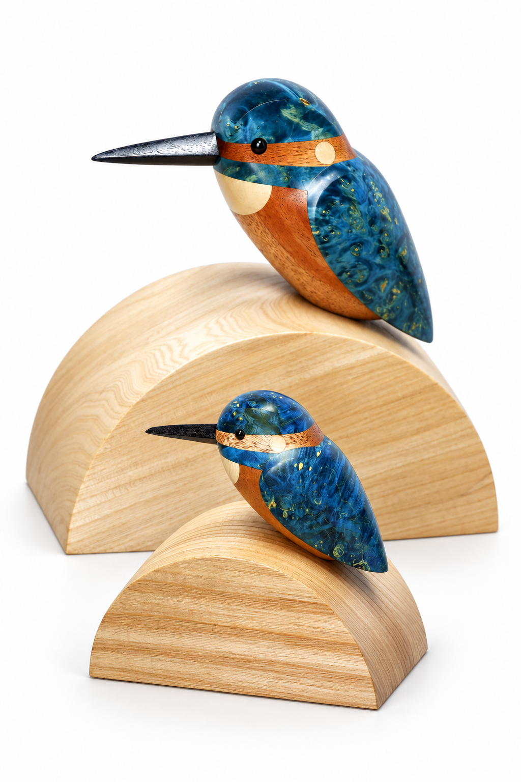 Kingfisher on a Stone